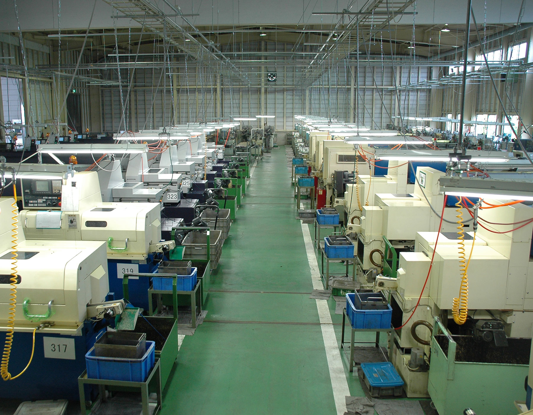 Automatic lathe factory
