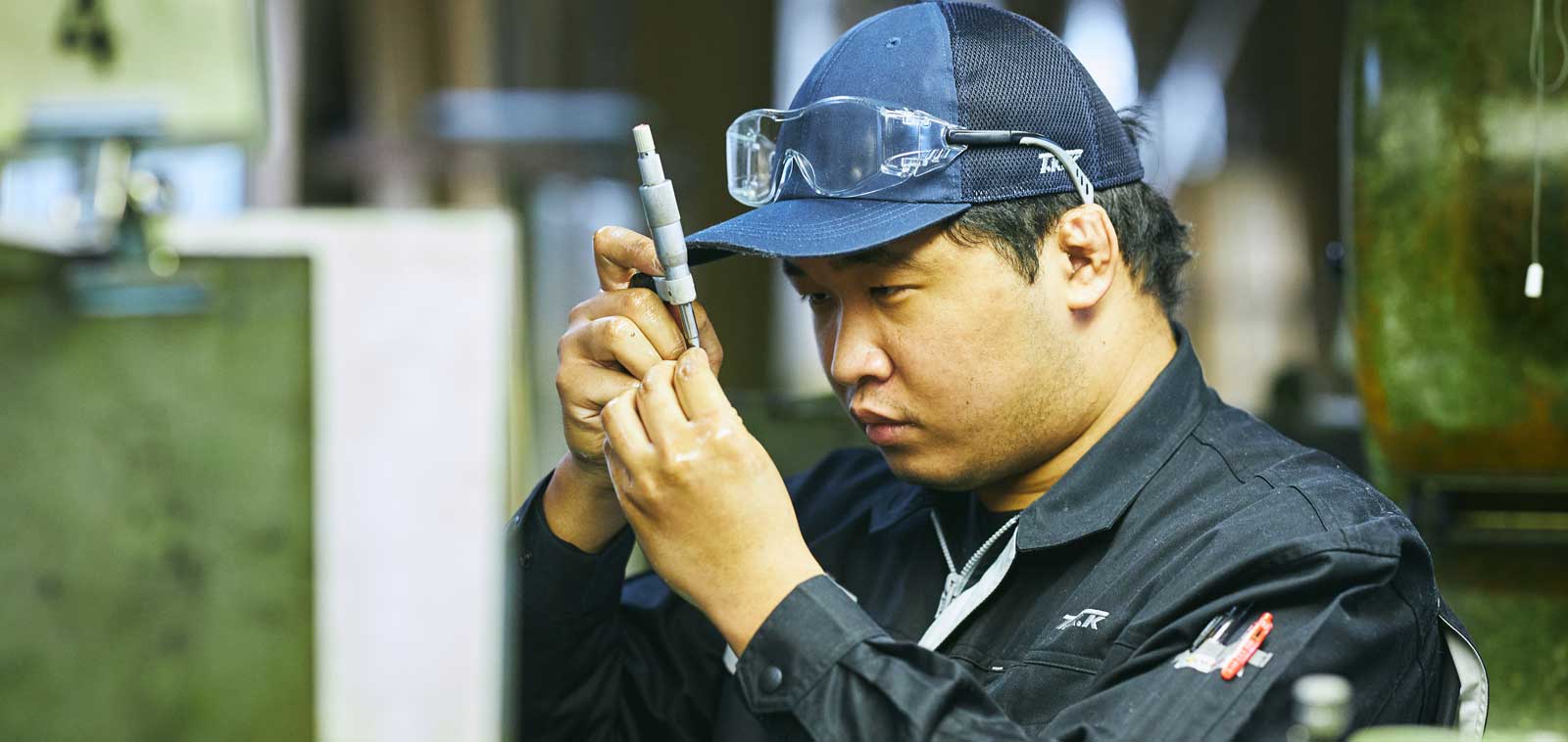 インサートナットの加工寸法計測